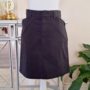 Dickies Stretchy Black Skirt Size 6 Excellent